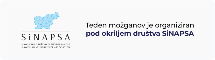 Teden možganov je organiziran pod okriljem društva Sinapsa.